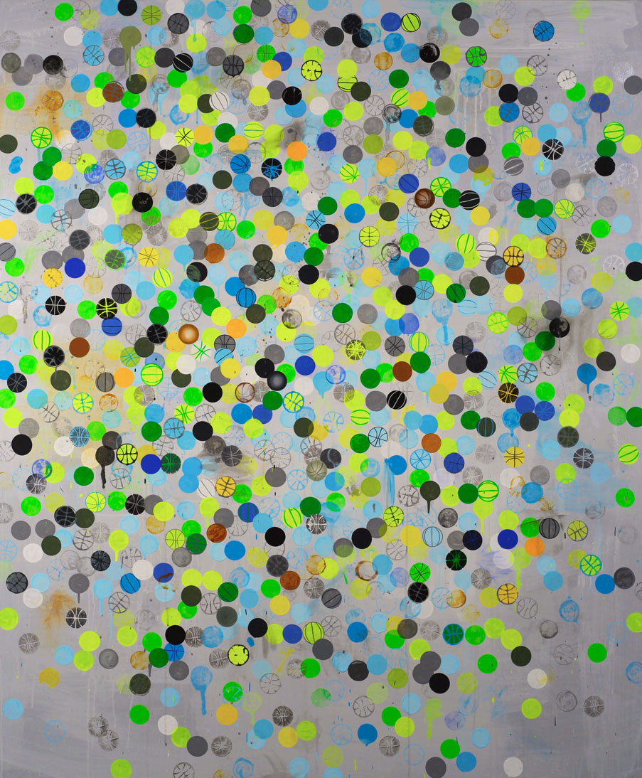 David Huffman painting