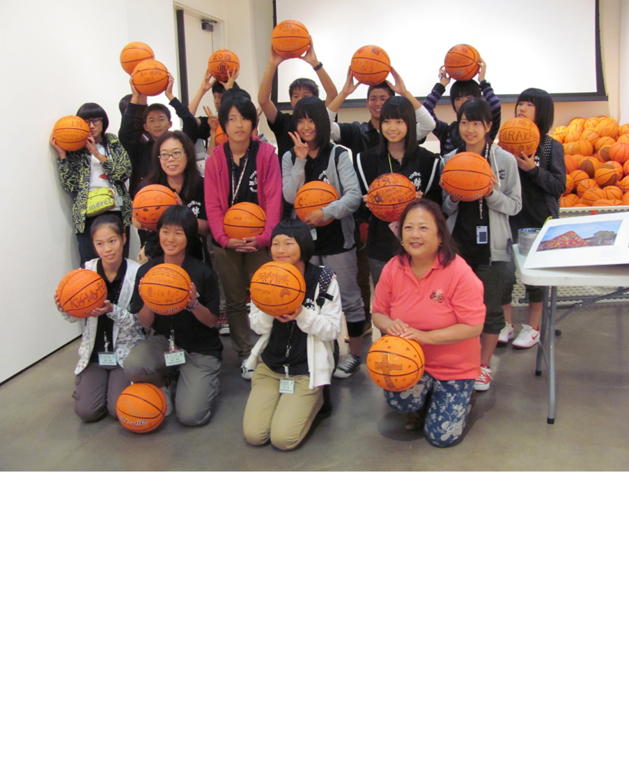 Participants in David Huffman's project Pyramid 3