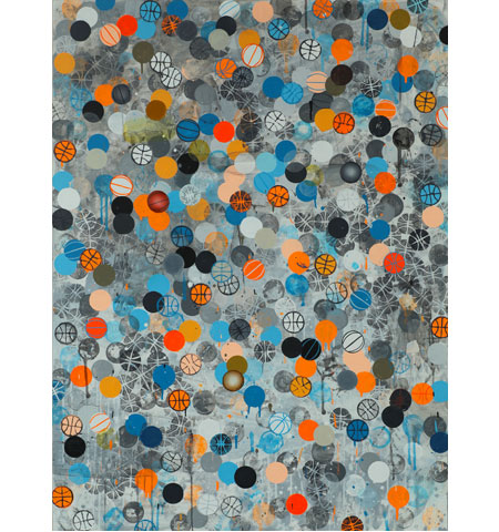 David Huffman painting