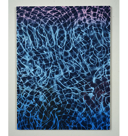 David Huffman painting titled Intercessor