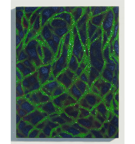 David Huffman painting titled Emphatic