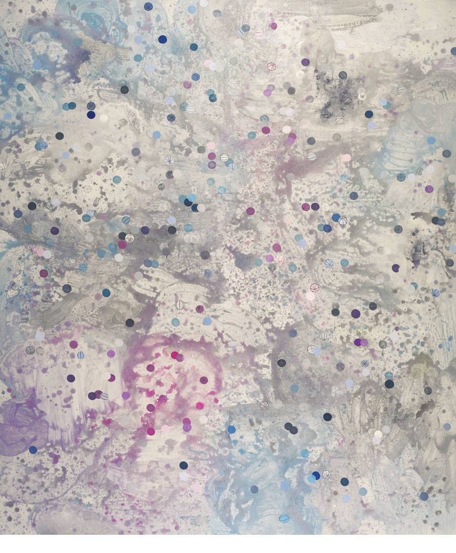 Large image of artist David Huffman's painting Meth Pearl